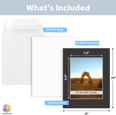 Tableros para fotos 11x14 sin ácidos 4 capas incluye bolsas