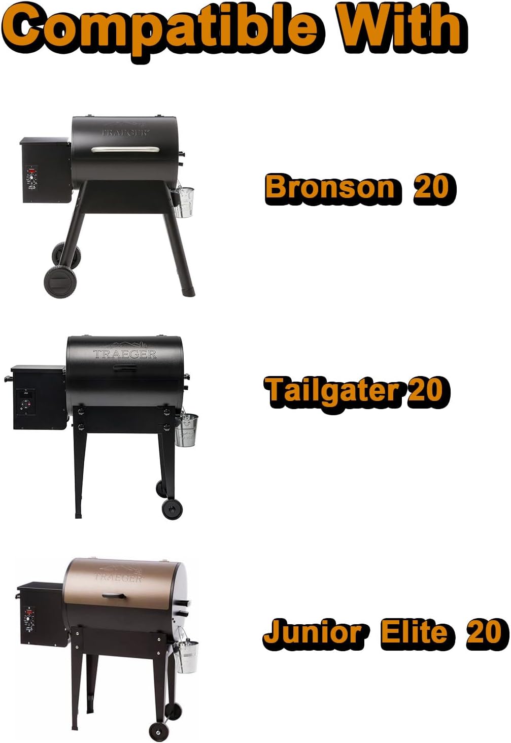 Bandeja grasa para parrilla pellets Traeger TFB30KLF
