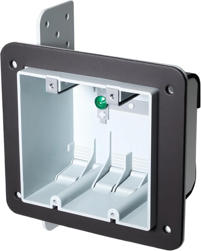 Caja barrera vapor no metálica 2 bandas 16AWG-10AWG verde