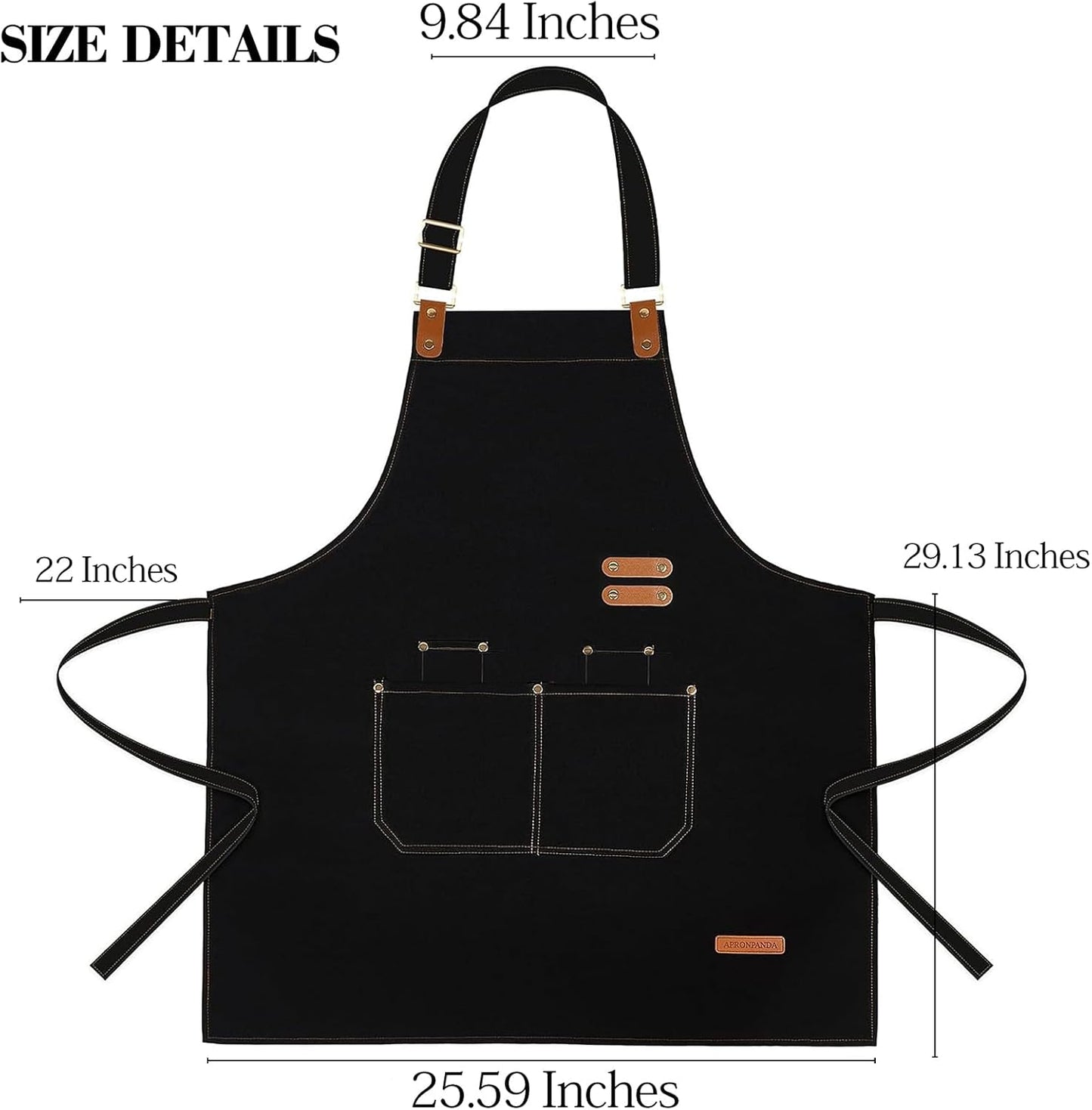 Delantal de cocina para hombre y mujer