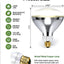 Bombilla infrarroja R40 250W E26 transparente