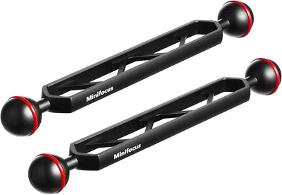 Brazo extensión aluminio 8pulg conector bola 1pulg subacuático
