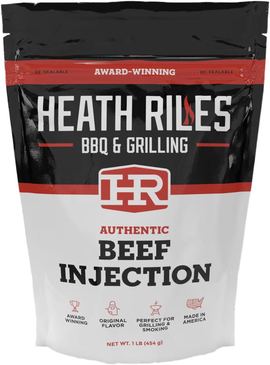 Inyector carne vacuno Heath Riles fabricado EE.UU.