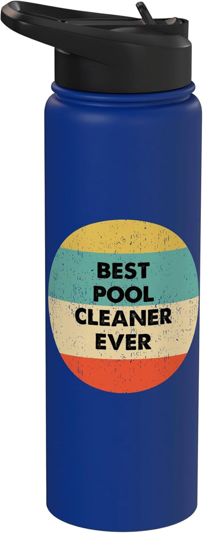 Bottella de agua aislada de acero inoxidable para piscina