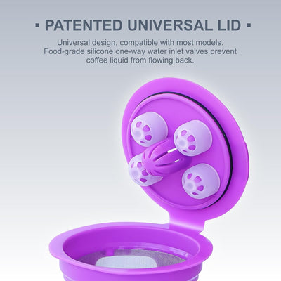 Filtro reutilizable para k cup sin BPA compatible con pods refillables