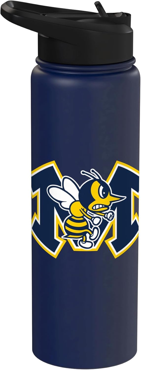 Botella agua acero inox aislada con logo Hornets
