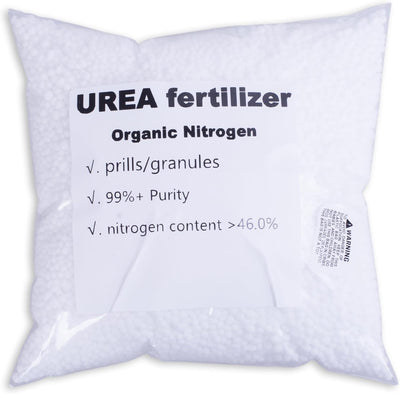 Fertilizante urea 46% N alimento vegetal flores jardines 2.9lb