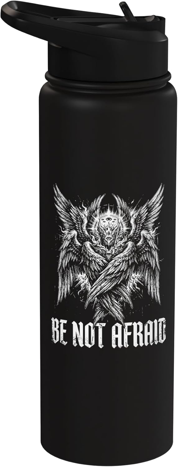 Botella de agua acero inoxidable aislada Seraphim Angel