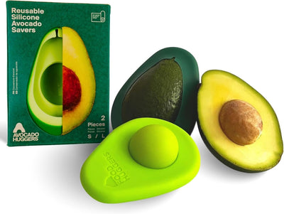 Protectores de aguacate reutilizables de silicona sin BPA juego grande y pequeño