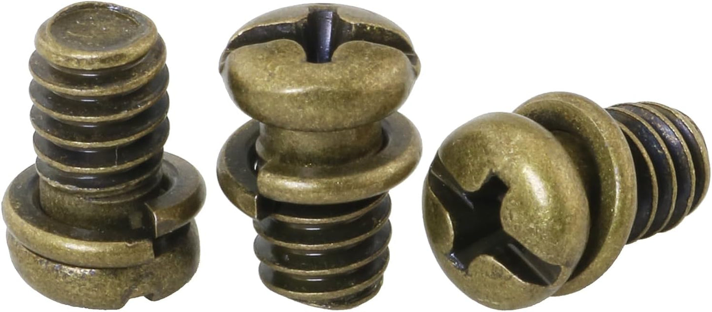 Repuesto tornillos 1/4x10 pulg acabado verde antiguo