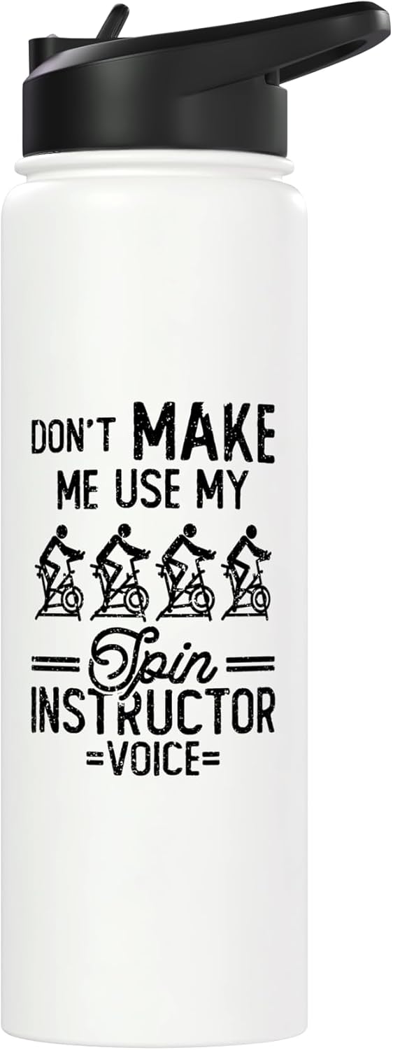 Botella de agua aislada de acero inoxidable para instructor de entrenamiento
