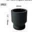 Enchufe impacto 12 puntos 1/2 pulg antideslizante Cr-V