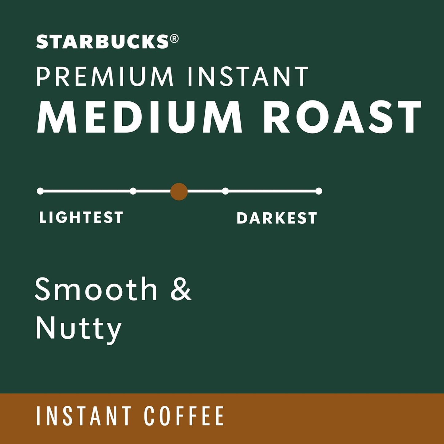 Café instantáneo Starbucks tostado medio 3.17oz set 2