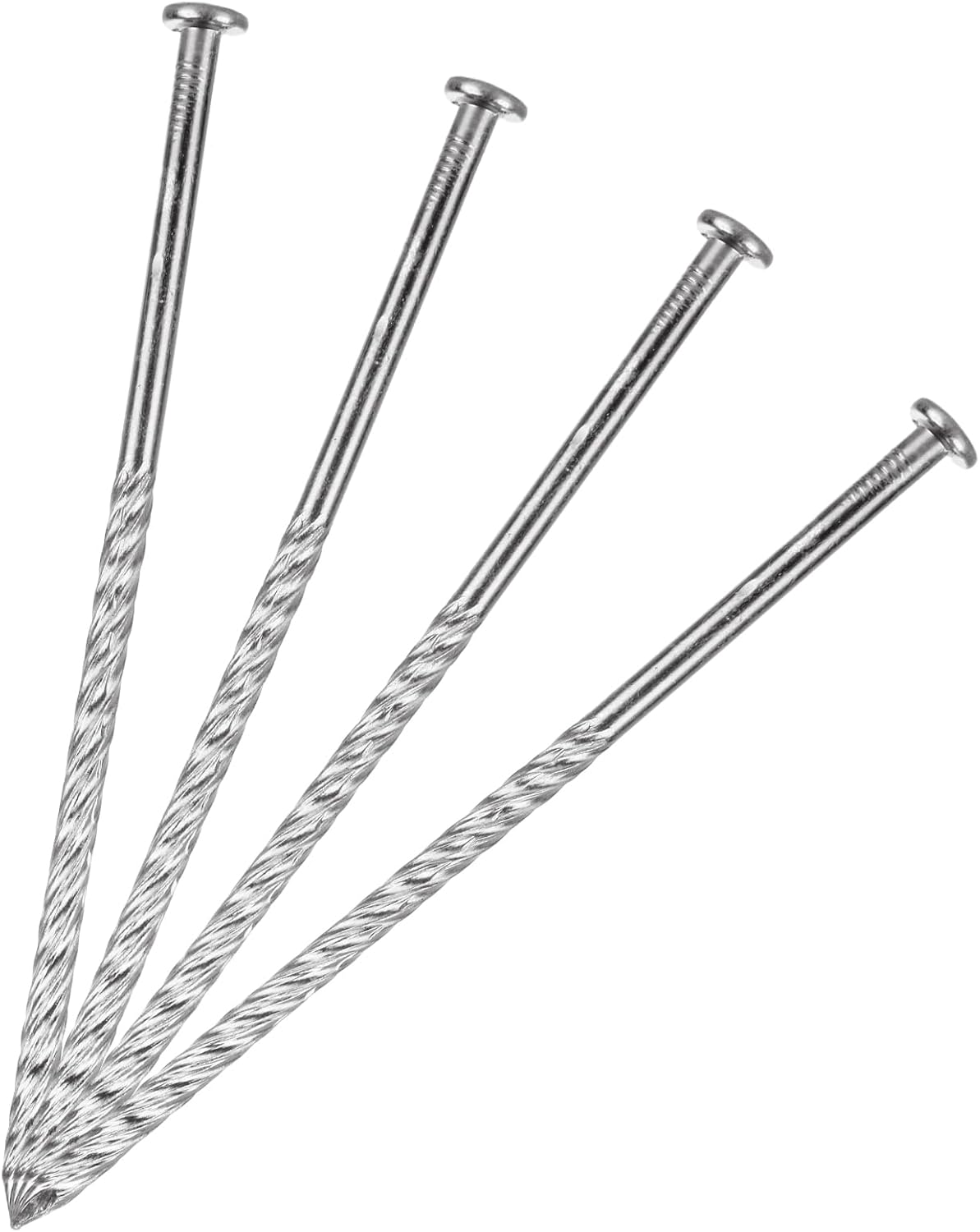 80 Estacas Césped Artificial 6pulg Acero Galvanizado No Oxidan