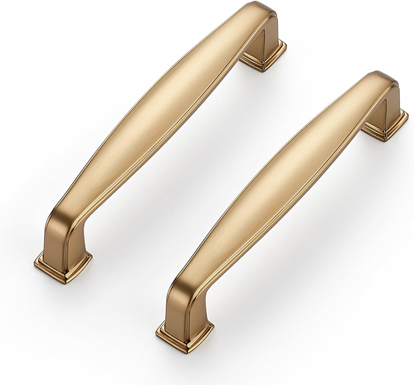 Set 3 Manijas Cocina Bronce Champán 3-3/4pulg Modernas
