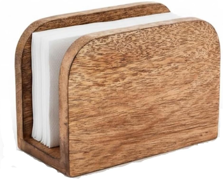 Servilletero madera Mongo dispensador pie cocina comedor