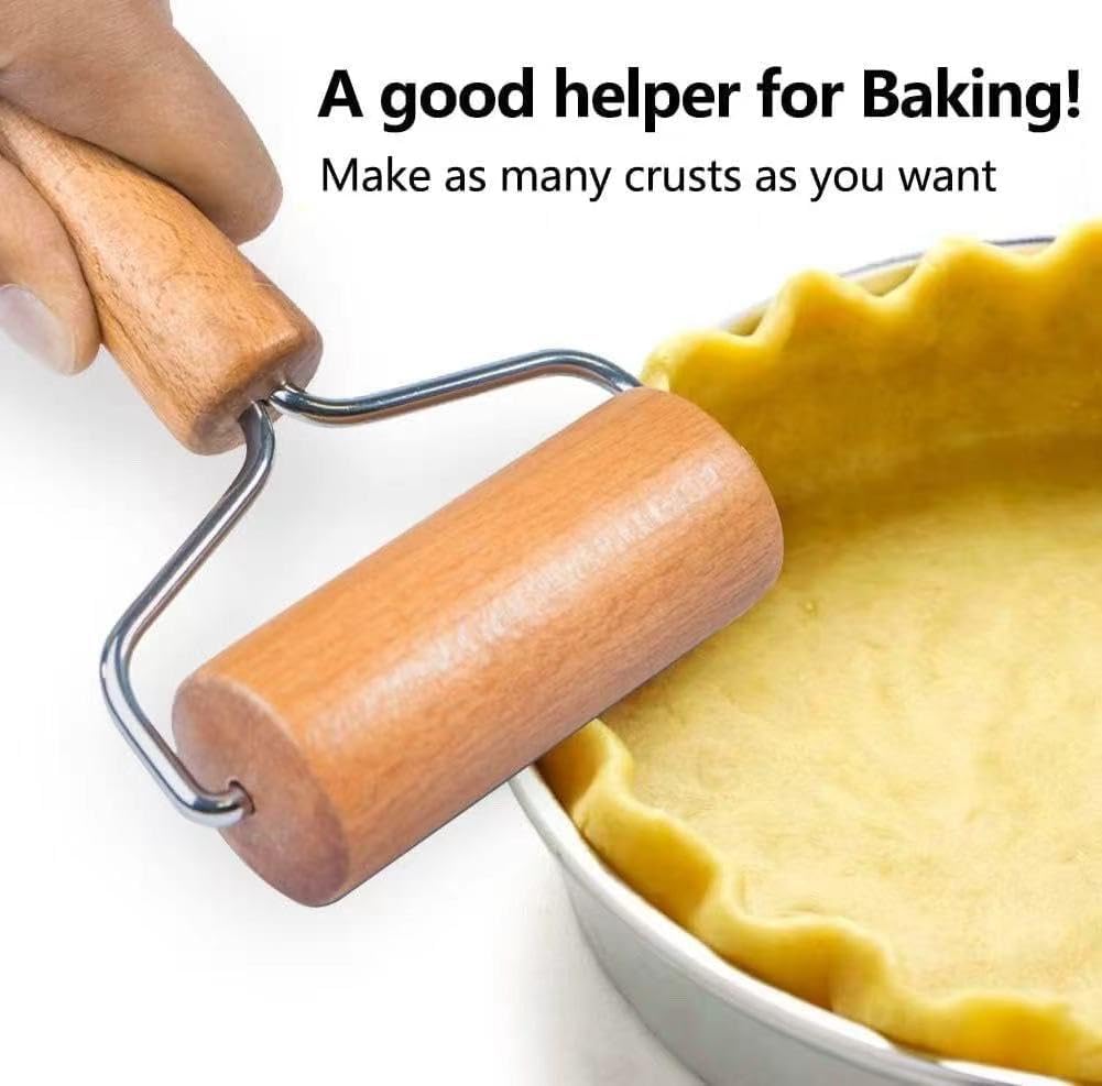 Rodillo de masa de bambú antiadherente para cocina casera