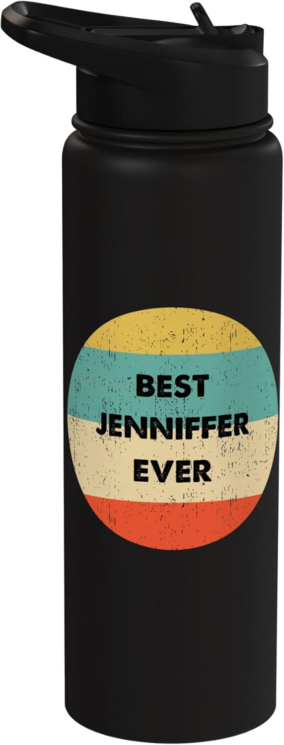 Botella de agua acero inoxidable Jenniffer Name