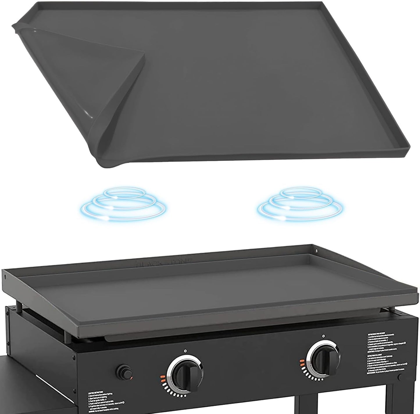 Tapete silicona parrilla Blackstone 28pulg grado alimenticio