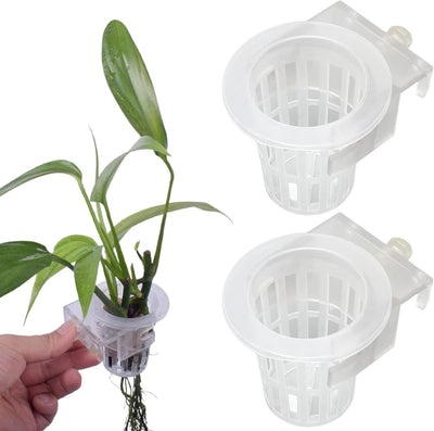 2 Pzas Soporte Colgante Pecera Transparente