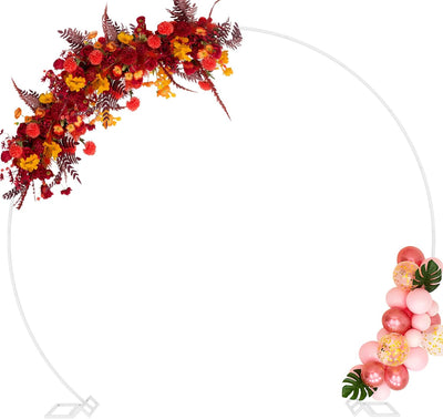 Arco boda 8.5ft soporte redondo metal ceremonia fiesta