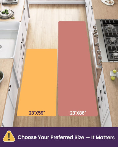 Alfombrilla cocina antifatiga 23x86pulg espuma viscoelástica