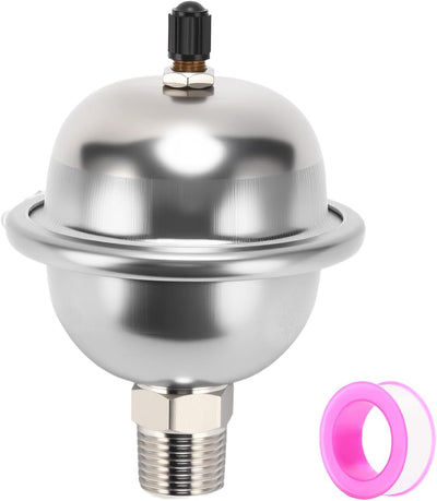 Mini tanque expansión térmica acero inox 1/2 pulg