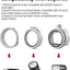 Kit Softbox cúpula difusión 3 adaptadores V1 AD100PRO AD200PRO