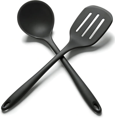 Espátula de silicona resistente al calor sin BPA 2 piezas para cocina