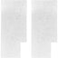Almohadilla filtro repuesto Hoover Windtunel set 4