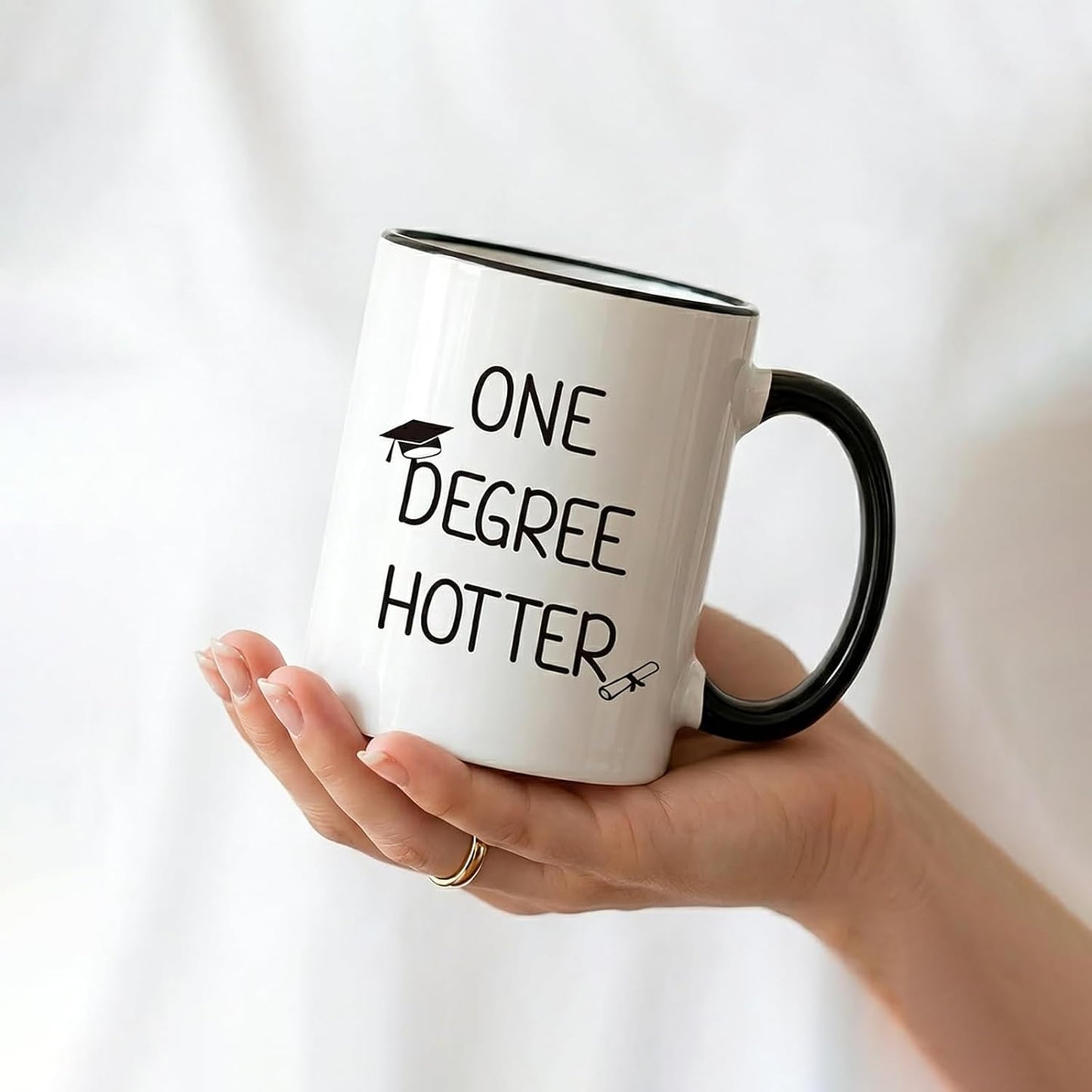 Taza de graduación para él o ella clase 26 de 11 oz