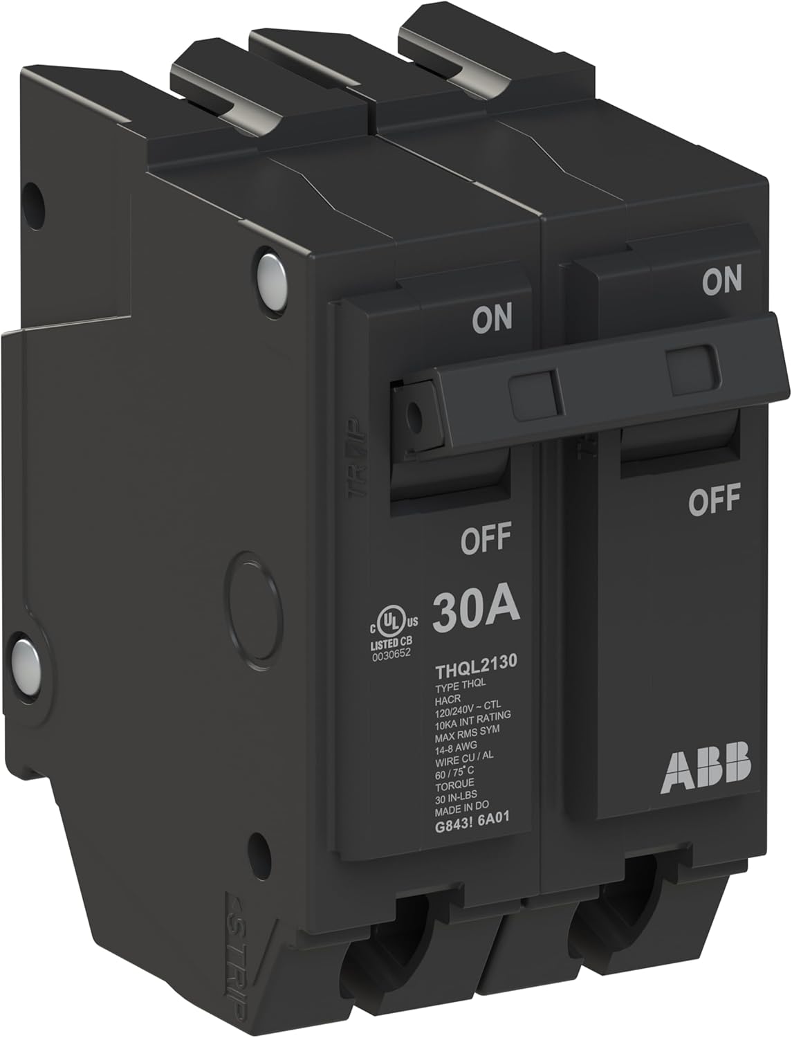 Disyuntor Q-Line THQL2130 doble polo 30 A 120/240 VCA
