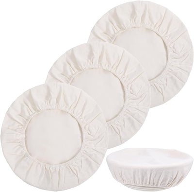 3 fundas tela reutilizables para tazones masa madre 8-11.5pulg