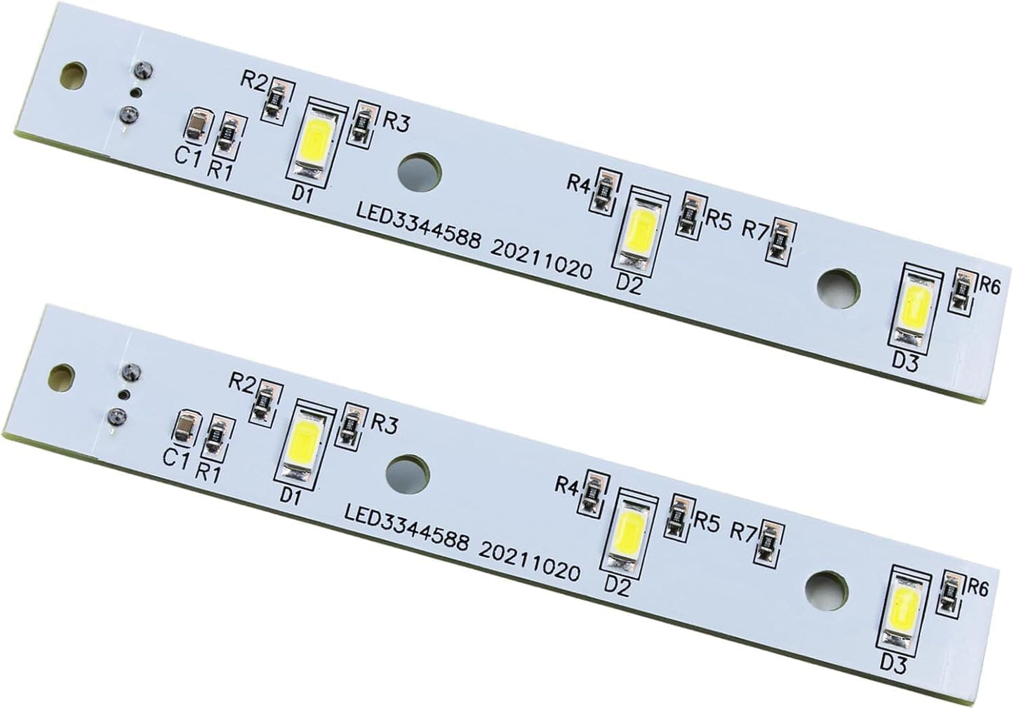 Pack 2 tableros luz LED para refrigeradores GE