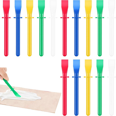 Set 15 Brochas Silicona para Pegamento Reutilizables