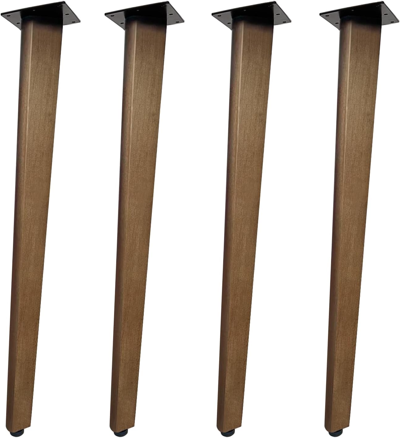 Patas mesa inclinadas madera 28pulg juego 4