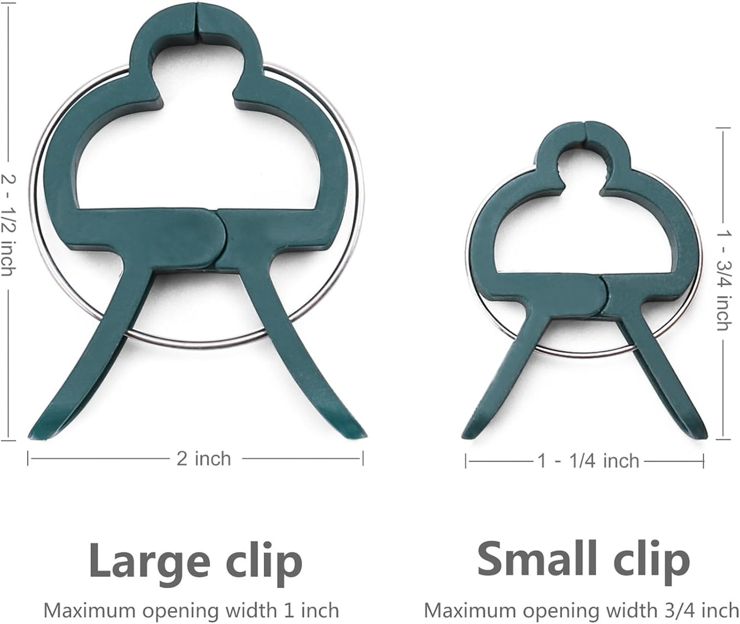80 Clips Jardín para Jaulas Tomate Soporte Bambú Plantas Trepadoras