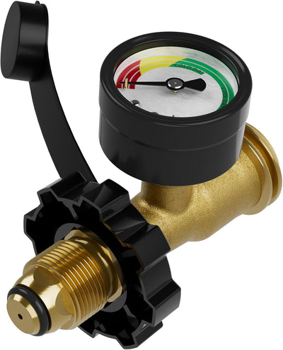 Medidor tanque propano 3 colores 5-100lb parrilla autocaravana