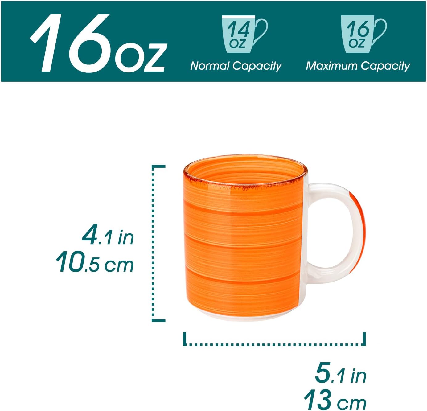 Set 6 Tazas Café Cerámica con Tapas