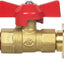 Adaptador tanque propano 20libra a 1libra latón