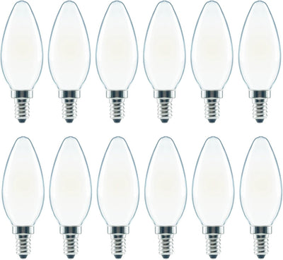 Bombilla LED E12 4W 2700K luz cálida