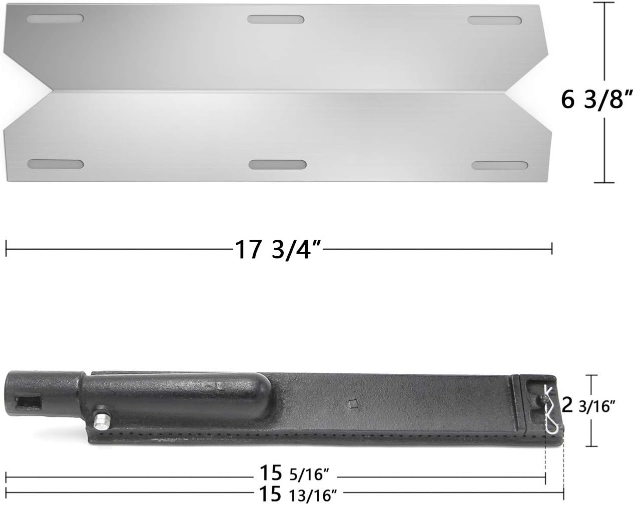Placas térmicas y quemadores repuesto para parrilla Jenn Air