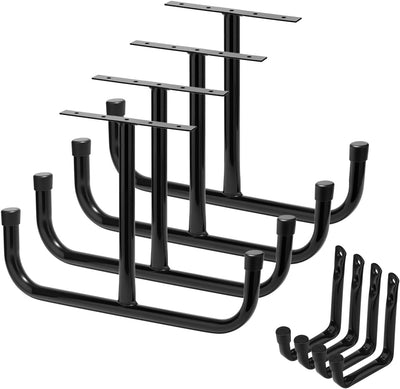Estante garaje 4 ganchos 444lb capacidad