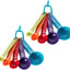 Juego de 5 cucharas medidoras Farberware Kitchen Essentials de plástico ligero