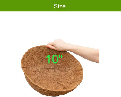 Forros coco redondos para macetas 2,25cm