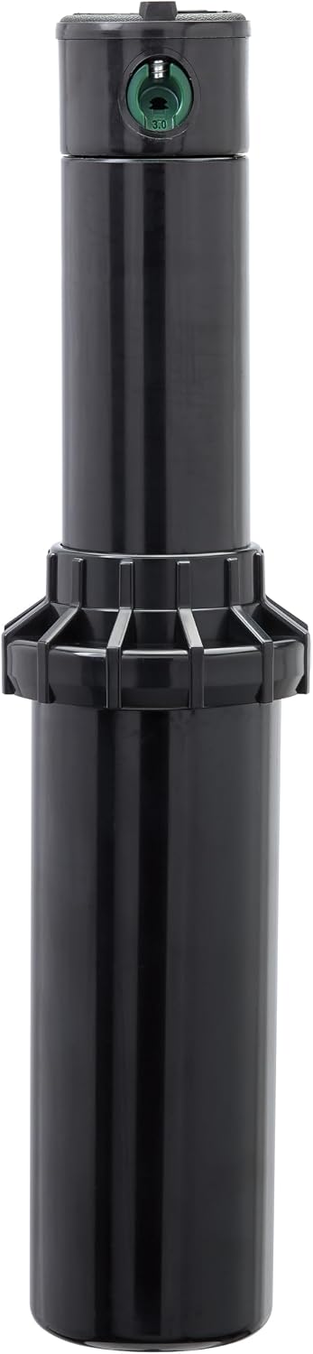 Cabezal aspersor ajustable 4pulg negro 2uds