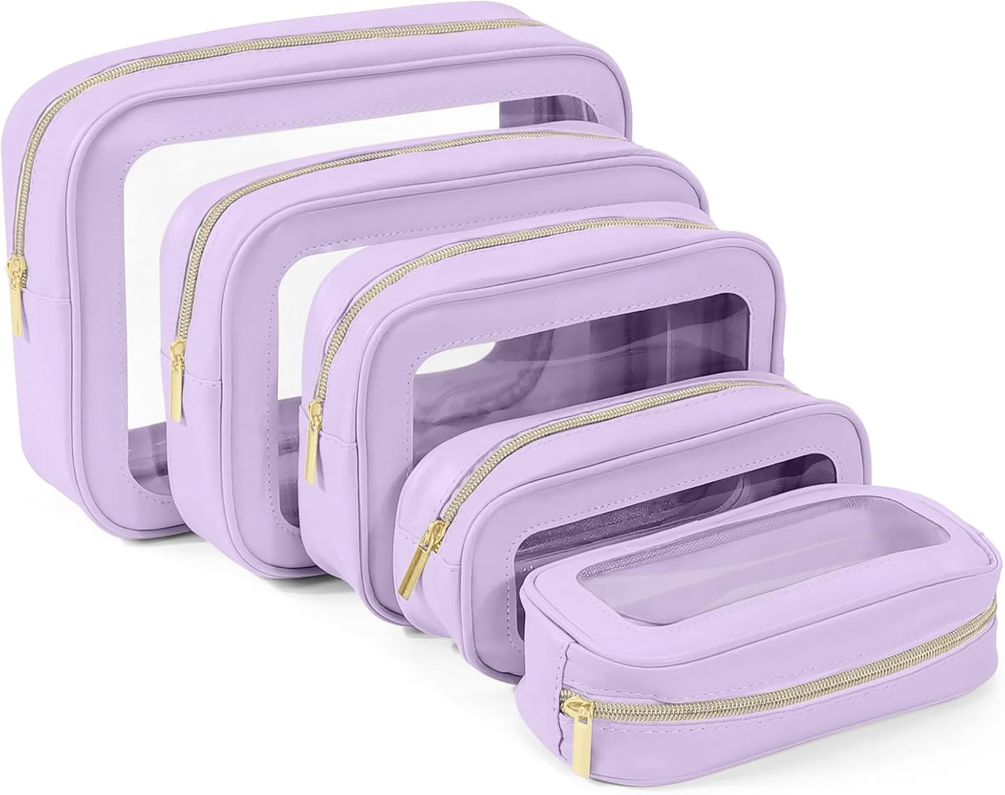 Set 5 Bolsas Organizadoras Pañales TSA Aprobada TPU Impermeable