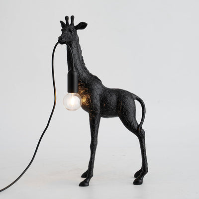Lámpara jirafa resina H14 luz decorativa dormitorio