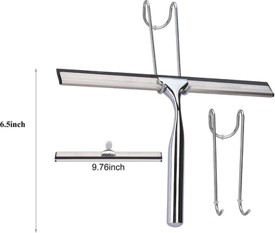 Escobilla acero inox multiusos para ducha vidrio ventanas