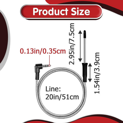 2 sondas termómetro inteligente compatible FG550/FG551 Smart XL 6 en 1 parrilla interior freidora de aire